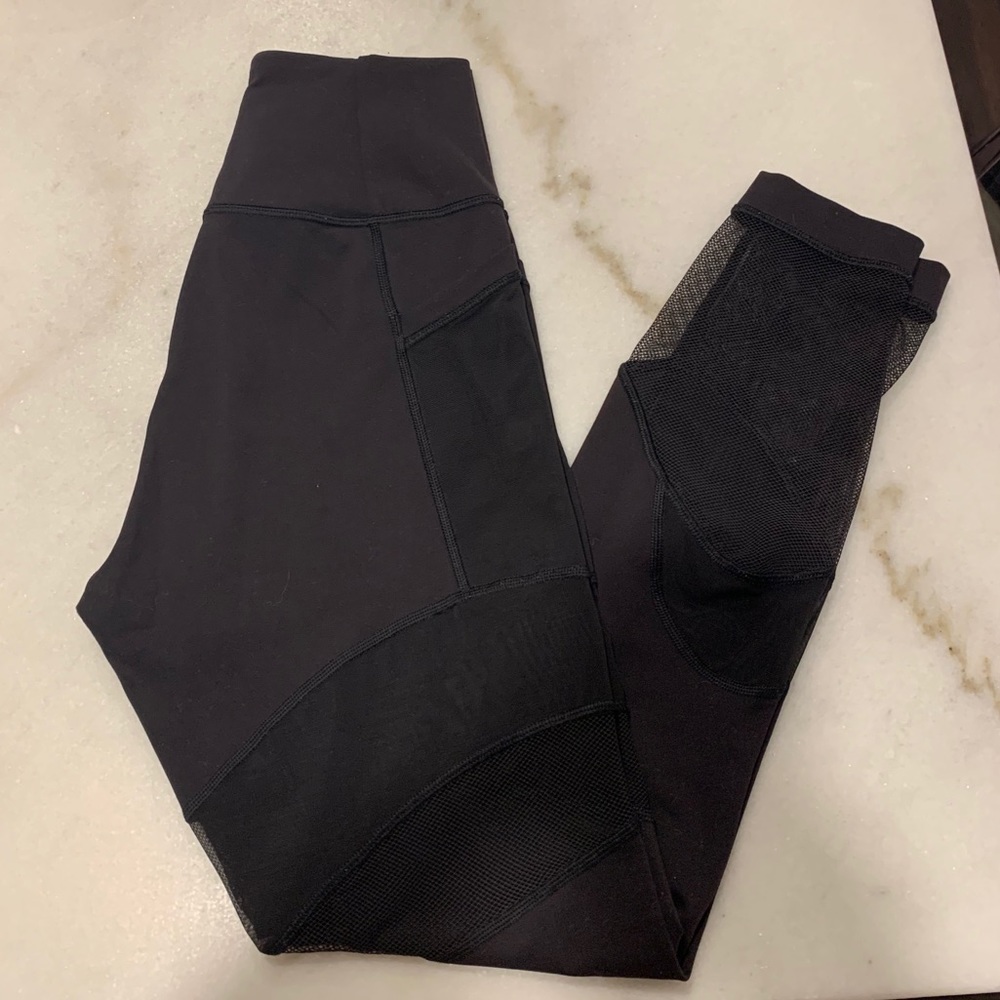 Lululemon mesh leggings 7/8 or 25” length